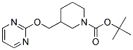 3-(Pyrimidin-2-yloxymethyl)-piperidine-1-carboxylic acid tert-butyl ester 结构式