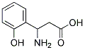 3-amino-3-(2-hydroxyphenyl)propanoic acid 结构式