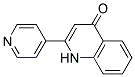 2-pyridin-4-ylquinolin-4(1H)-one 结构式