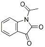 N-ACETYL-2,3-DIOXOINDOLINE 结构式