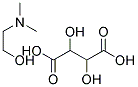 L-Dimethylaminoethanol Bitartrate 结构式