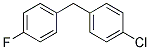 4-chloro-4'-fluorodiphenylmethane 结构式