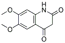 6,7-Dimethoxy-2,4-Quinoline-Dione 结构式