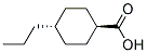 Trans-4-n-Propyl-Cyclohexylcarboxylic Acid 结构式