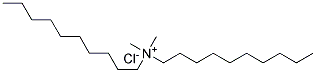 Di-(n-decyl) dimethylammonium chloride 结构式