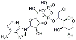 Adenosine 3'5-diphospho glucose 结构式