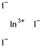 Indium iodide (anhydrous) 结构式