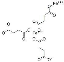 Iron(III) succinate 结构式