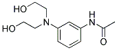 3-Acetylamino-N,N-bis(hydroxyethyl)aniline 结构式