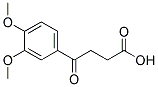 3-(3,4-DIMETHOXYBENZOYL)PROPIONICACID 结构式