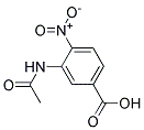 3-ACETAMIDO-4-NITROBENZOICACID 结构式