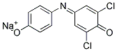 3,5-DICHLORO-N-(P-HYDROXYPHENYL)-P-BENZOQUINONE1-MONOIMINESODIUMSALT 结构式