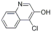 4-CHLORO-3-QUINOLINOL 结构式