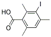 3-IODO-2,4,6-TRIMETHYLBENZOICACID 结构式