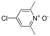 4-CHLORO-2,6-DIMETHYLPYRIDINE1-OXIDE 结构式