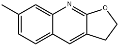 7-METHYL-2,3-DIHYDROFURO(2,3-B)QUINOLINE 结构式