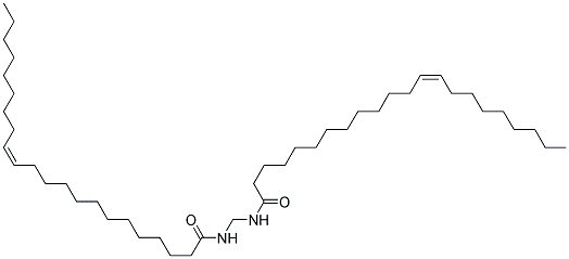 CIS,CIS-N,N'-METHYLENEBIS(13-DOCOSENAMIDE) 结构式