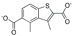 Dimethylbenzo(b)thiophene-2,5-dicarboxylate 结构式