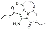 DIETHYL2-AMINOAZULENE-4,8-D2-1,3-DICARBOXYLATE 结构式