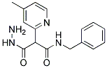 ISONICOTINO(2-(2-(BENZYLCARBAMOYL)ETHYL)HYDRAZIDE) 结构式