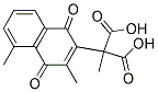 DIMETHYL(3-METHYL-1,4-DIOXO-1,4-DIHYDRO-2-NAPHTHYL)MALONATE 结构式