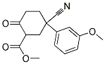 METHYL5-CYANO-5-(M-METHOXYPHENYL)-2-OXOCYCLOHEXANECARBOXYLATE 结构式