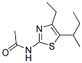 N-(5-SEC-BUTYL-4-ETHYL-2-THIAZOLYL)ACETAMIDE 结构式