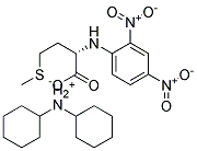 N-(2,4-DINITROPHENYL)-L-METHIONINEDICYCLOHEXYLAMINESALT 结构式