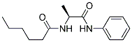 N-HEXANOYL-L-ALANINEANILIDE 结构式