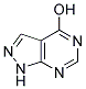 PYRAZOLO(3,4-D)PYRIMIDIN-4-OL 结构式