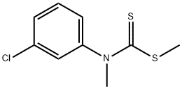 Methyl(3-chlorophenyl)methylcarbamodithioate 结构式