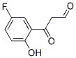 3-(5-fluoro-2-hydroxyphenyl)-3-oxopropanal 结构式