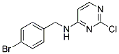 N-(4-bromobenzyl)-2-chloropyrimidin-4-amine 结构式