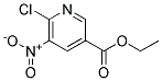 ethyl 6-chloro-5-nitropyridine-3-carboxylate 结构式