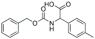 {[(benzyloxy)carbonyl]amino}(4-methylphenyl)acetic acid 结构式