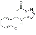 5-(2-methoxyphenyl)pyrazolo[1,5-a]pyrimidin-7(4H)-one 结构式