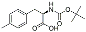 (2R)-2-[(tert-butoxycarbonyl)amino]-3-(4-methylphenyl)propanoic acid 结构式