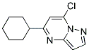 7-chloro-5-cyclohexylpyrazolo[1,5-a]pyrimidine 结构式