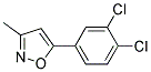 5-(3,4-dichlorophenyl)-3-methylisoxazole 结构式