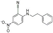 5-Nitro-2-phenethylamino-benzonitrile 结构式