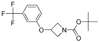 3-(3-Trifluoromethyl-phenoxy)-azetidine-1-carboxylic acid tert-butyl ester 结构式
