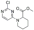 methyl 1-(2-chloropyrimidin-4-yl)piperidine-2-carboxylate 结构式