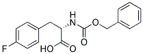(2S)-2-{[(benzyloxy)carbonyl]amino}-3-(4-fluorophenyl)propanoic acid 结构式
