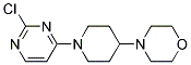4-[1-(2-chloropyrimidin-4-yl)piperidin-4-yl]morpholine 结构式
