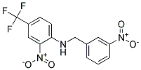 (3-Nitro-benzyl)-(2-nitro-4-trifluoromethyl-phenyl)-amine 结构式