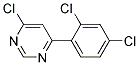 4-Chloro-6-(2,4-dichloro-phenyl)-pyrimidine 结构式