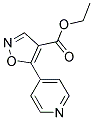 ethyl 5-pyridin-4-ylisoxazole-4-carboxylate 结构式