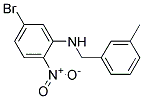(5-Bromo-2-nitro-phenyl)-(3-methyl-benzyl)-amine 结构式