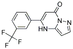 5-[3-(trifluoromethyl)phenyl]pyrazolo[1,5-a]pyrimidin-7(4H)-one 结构式