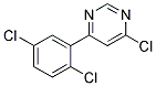 4-Chloro-6-(2,5-dichloro-phenyl)-pyrimidine 结构式